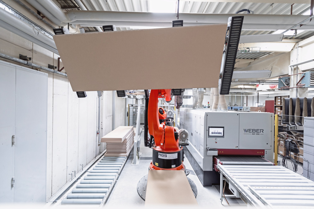Thanks to the modular principle, the suction spider can be adapted to individual requirements.